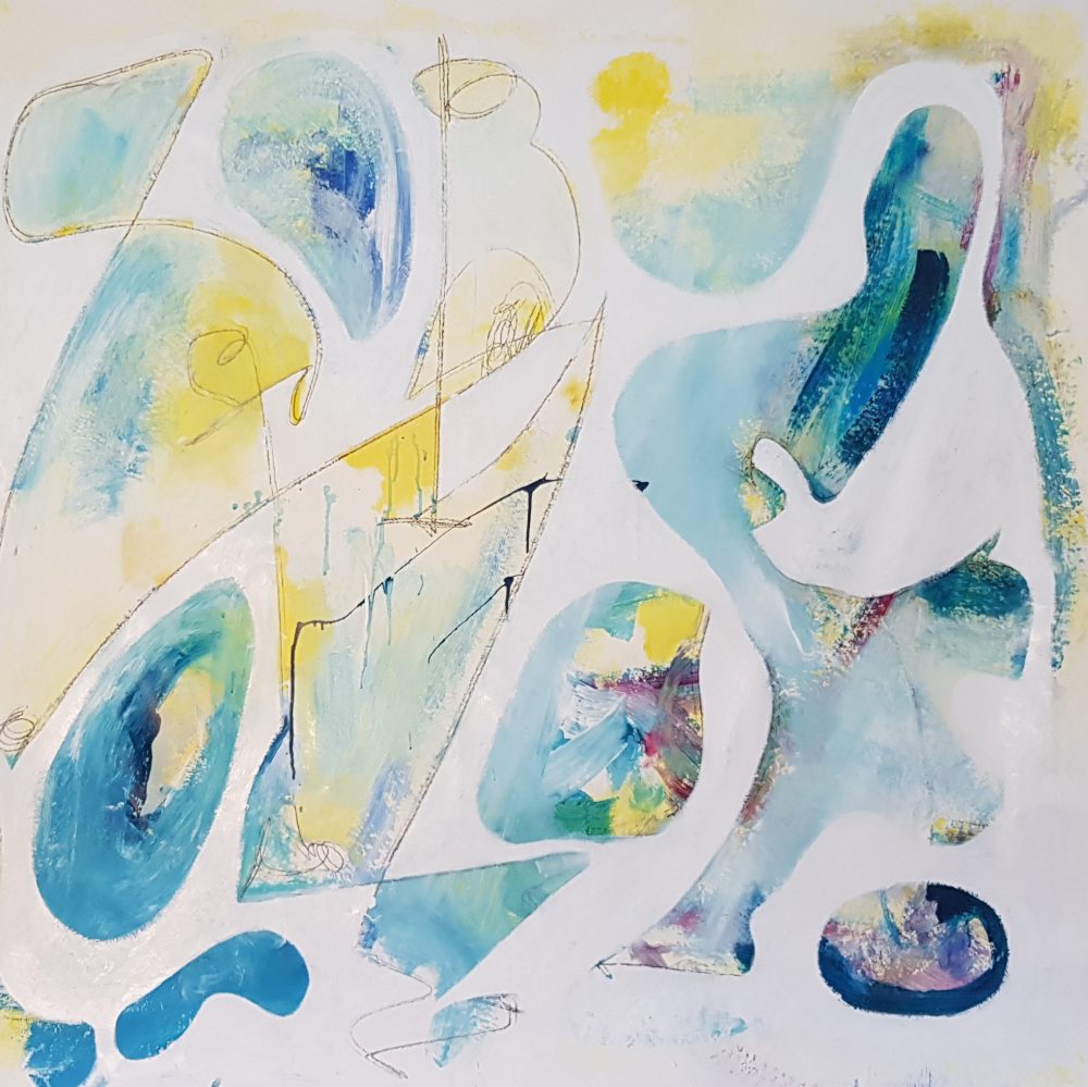 140×140 Tecnica mista su tela