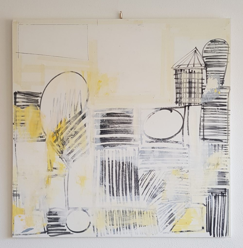 100×100 Tecnica mista su tela