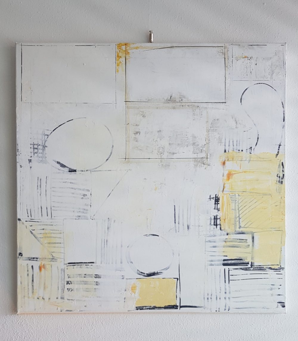 70×70 Tecnica mista su tela n°3