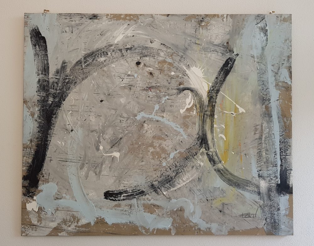 120×98 Tecnica mista su tela